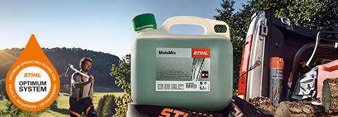 The benefits for people, machines and the environment with the STIHL Optimum System